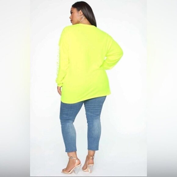 Fashion Nova - Ladies, Nickelodeon LS Top - Purple. Size: XL. NIB - Picture 8 of 10